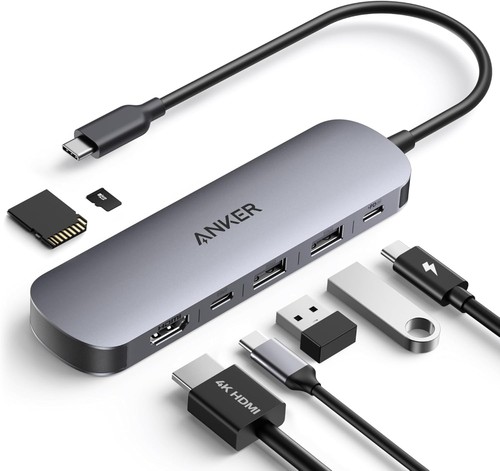 Anker 7in1 usb hub - 7in1, usb-c