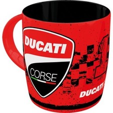 Ducati Motorrad Kaffeetasse Coffee Becher Souvenir Tasse 330 ml. Logo Corse