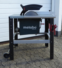Metabo TKHS 315 C 2,0 WNB Tischkreissäge Top Zustand wenig gebraucht 2 Sägebl.