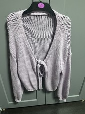 Cardigan Flieder Neu