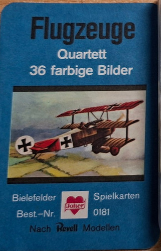 Flugzeuge quartett 1968 - flugzeuge-quartett,