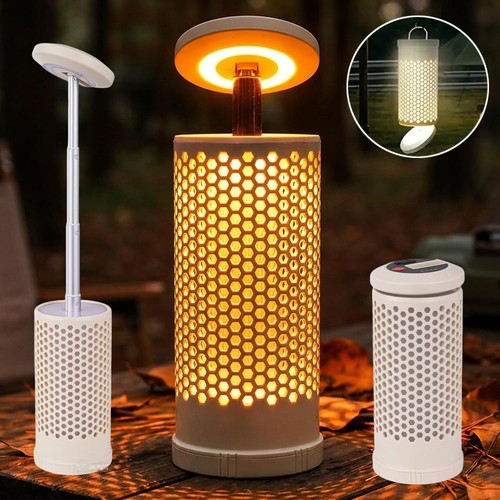 Led campinglampe teleskop - led,