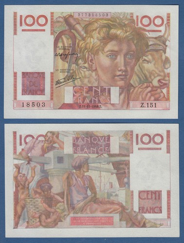 Frankreich france 100 francs - 100,