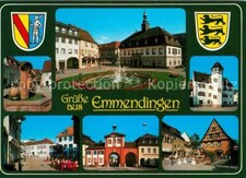 73226313 Emmendingen Brunnen Marktplatz Innenstadt Torbogen Tor zu Schwarzwald u