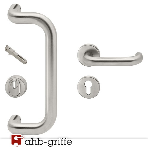 Haustürgriff-Stoßgriff-Set