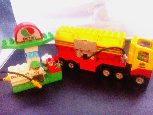 Lego duplo 5605 tankwagen - lego, duplo-5605