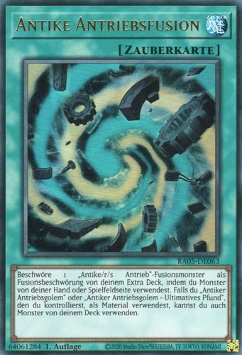 Yugioh antike antriebsfusion - antike,