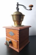 Kaffeemühle Leinbrock's Ideal | Holz | ca. 1930-1940 | Vintage Antik Restauriert