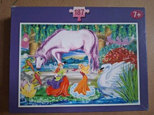 Puzzle einhorn feen 187 teile - puzzle,