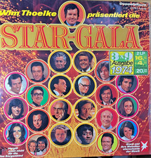 2 x LP - Wim Thoelke - Star-Gala (3x9) 1974 Schlager -Doppel-Album  