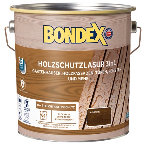 Bondex holzschutzlasur 3in1 - bondex,