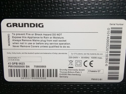 Grundig gfb6623 ersatzteile - gfb6623,