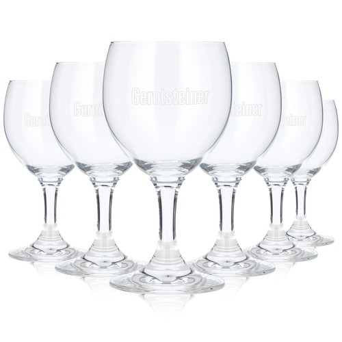 Gerolsteiner wasser glas - 6x,
