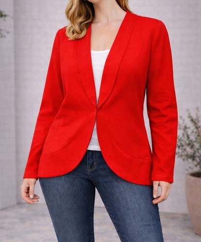 Eleganter blazer 46 rot - eleganter, gr.