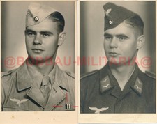 H180 Studio-Portrait Peine Luftwaffe Afrikakorps DAK Afrika Feldzugsmedaille