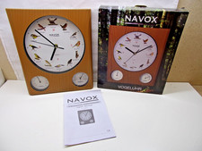 Wanduhr mit Vogelstimmen