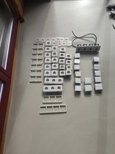 UP-Steckdosen, Dreifachsteckdosen, Einfachsteckdose,  Abdeckrahmen, Kippschalter