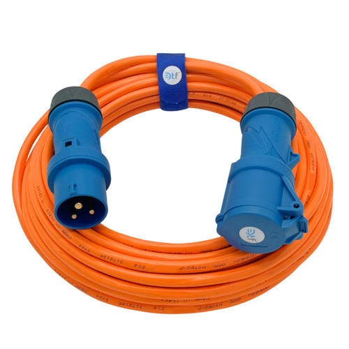 Cee campingkabel h07bq 230v - cee, h07bq-f