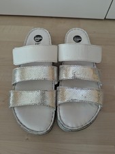 Bama Pantoletten, weiß