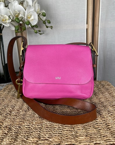 Fossil rosa hellbraun leder - rosa,