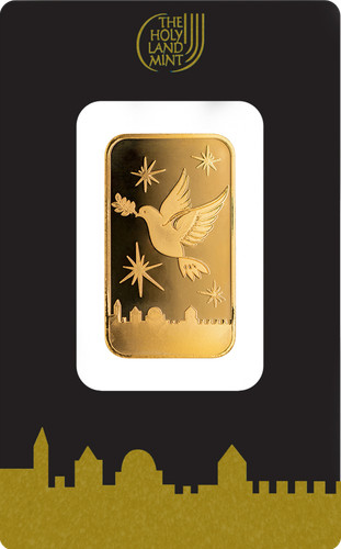 Goldbarren friedenstaube g - goldbarren,
