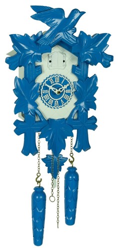 Kuckucksuhr mit quarzwerk - mit, blau