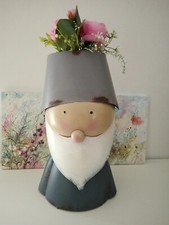 Zwerg mit Pflanzgefäß ca