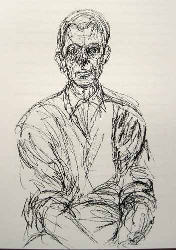 Alberto giacometti seated - seated, man