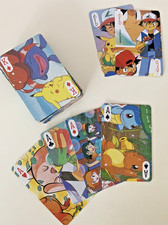 Pokémon 54 Blatt Poker-Spielkarten-Set in Plastiketui, Vintage/extrem Selten/TOP