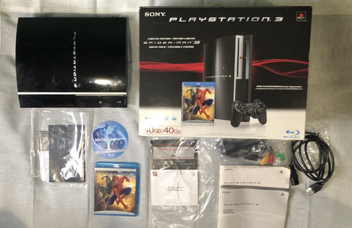 Sony ps3 spider man 40gb - ps3, spider-man