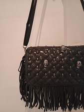 Statementtasche mit fransen - mit,