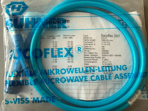 Huber suhner sucoflex 307 - huber,