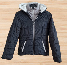 077- Steppjacke, Felix Bühler, Gr. S, schwarz