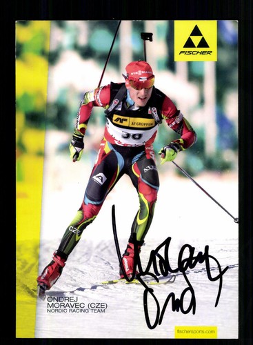Ondrej moravec autogrammkarte - moravec,