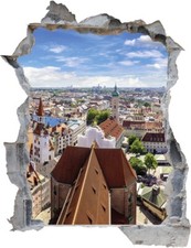 Wandtattoo München Skyline -