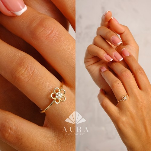 14k gold gänseblümchen - 14k,