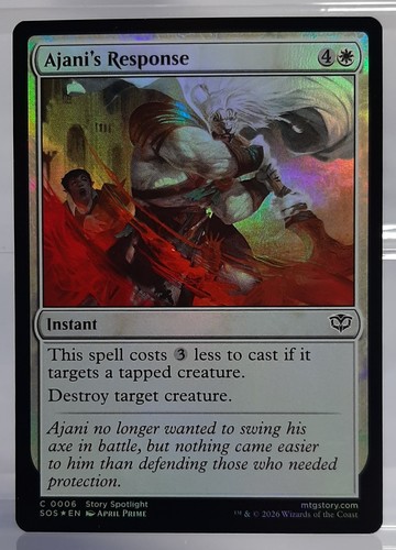 Ajani response - response,