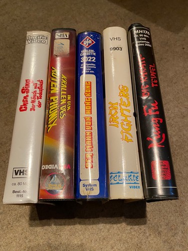 Konvolut eastern vhs - konvolut,