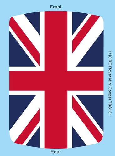 Decals dach flagge - 1/10,
