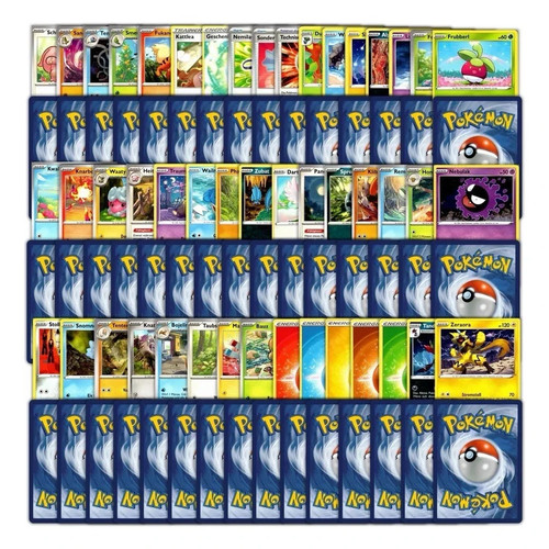 100 pokémon karten deutsch - karten,