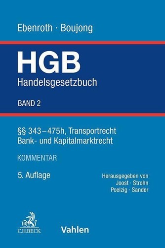 Handelsgesetzbuch - , §§