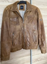 Engbers Lamm Nappa Lederjacke In Hellbraun Größe M/L