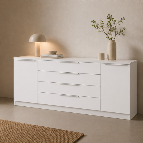 Sideboard 200 weiß - 200,