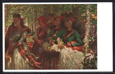 Künstler-AK Sonntag in der