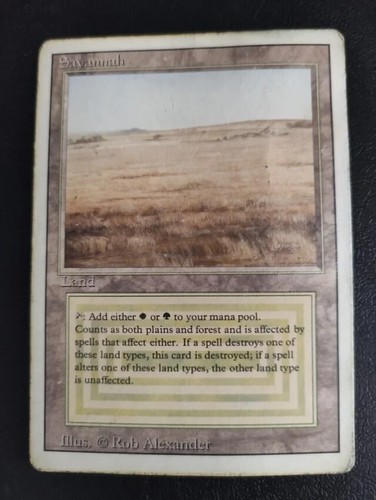 Savannah cartas magic mtg - savannah,