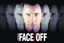 Face Off Action Filmplakate Wandtafel - DIN A3 - Film - Kino