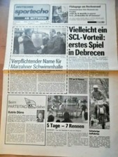 DEUTSCHES SPORTECHO 9. April 1986 WM-Team-Brasilien Handball Kerstin Rast Boxen