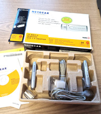 2 mal NETGEAR WG111  Wireless-G 54   USB 2.0 - Adapter Stick