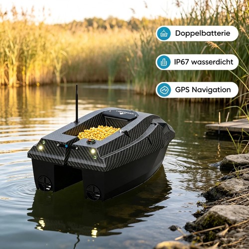 Doppelbatterie futterboot mit - futterboot,