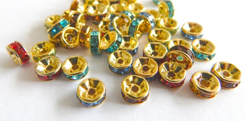Mini strassrondelle 6mm - strassrondelle,
